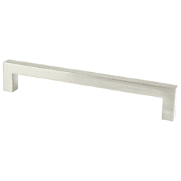 6-5/16" Square Pull, Satin Nickel