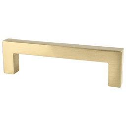3-25/32" Square Pull, Satin Champagne