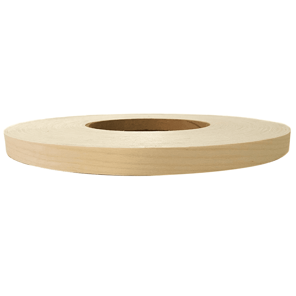 Solid Wood Edgebanding, Maple 1mm Thick 7/8" x 328' Roll