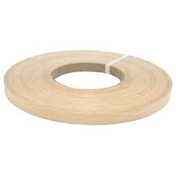 Wood Veneer Automatic Edgebanding, Prefinished, Hickory, 15/16" Width, 500' Roll