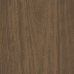 Real Wood Veneer Sheet, 0.025" Thick 48" x 96", Walnut