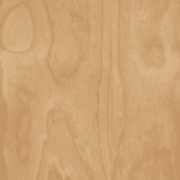 Real Wood Veneer Sheet, 0.025" Thick 48" x 96", White Birch