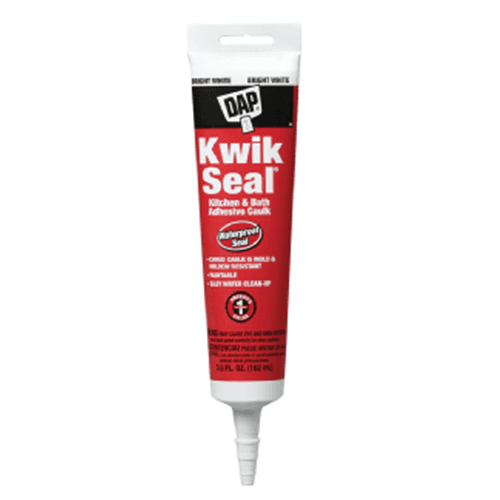 DAP® Kwik-Seal® Kitchen & Bath Adhesive Caulk, 18001, White