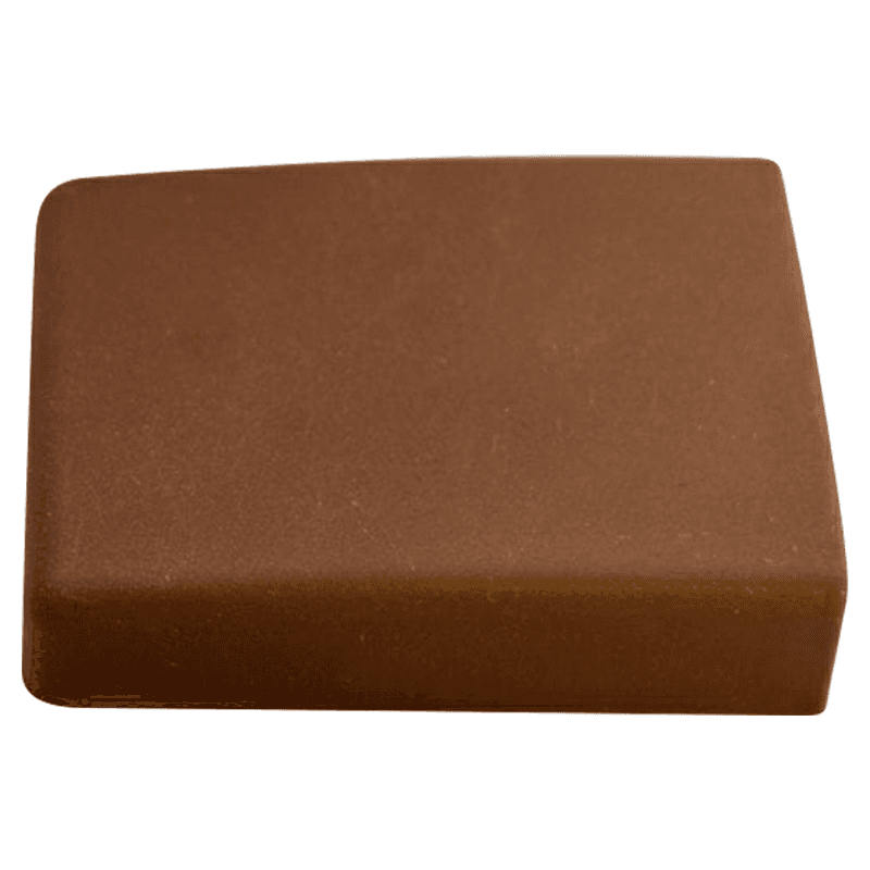 Left Cover Cap for Metal Hanging Bracket, Light Brown (50/Box)
