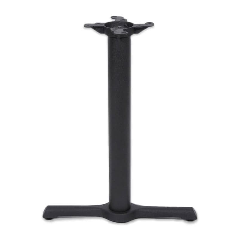 22" Wide x 28-1/4" High 2000 Series End-Style Line Table Base, Black Matte Wrinkle