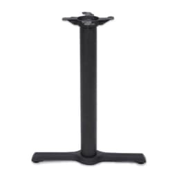 22" Wide x 28-1/4" High 2000 Series End-Style Line Table Base, Black Matte Wrinkle