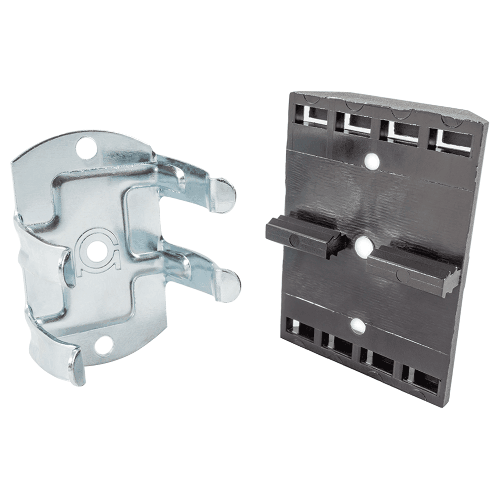 4-Finger Adhesive Mount Toe Kick Clip