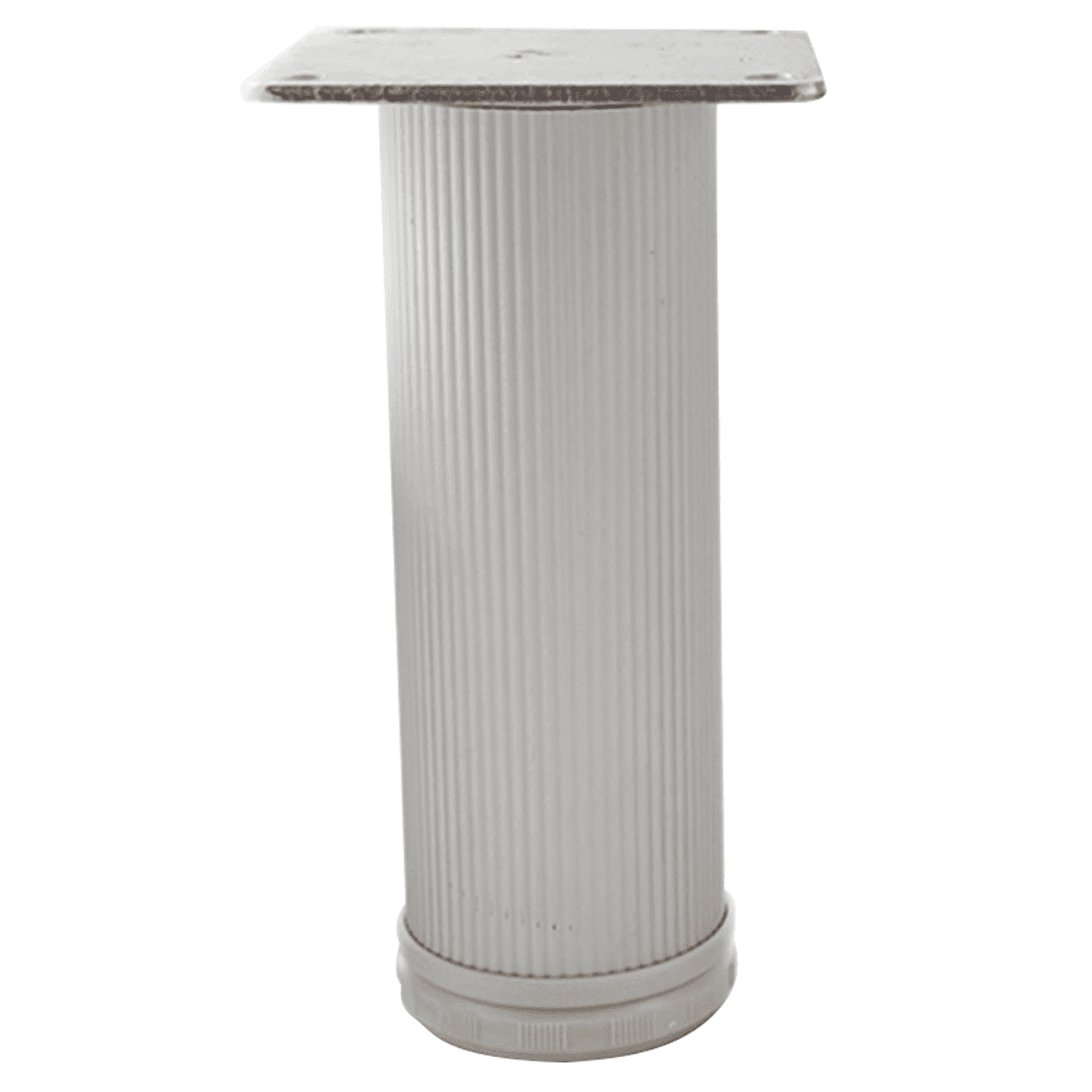 2" Diameter x 6" High Como Furniture Leg, Alumina