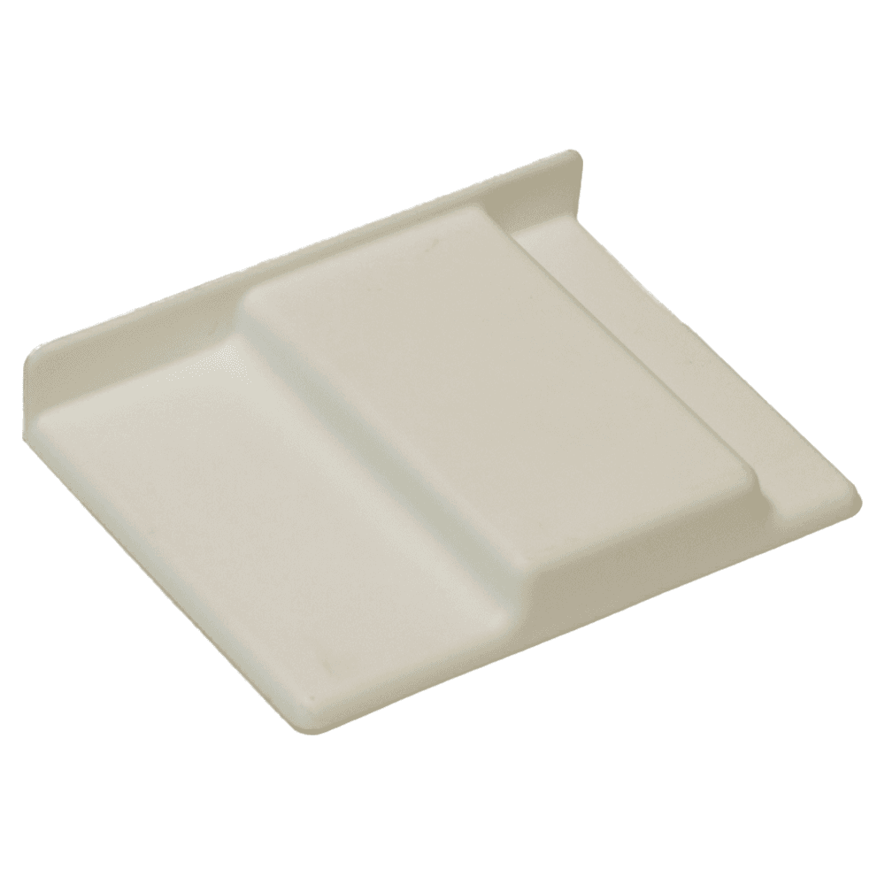 Right-Hand Cover Cap for 807 Hanging Bracket, White (400/Box)