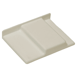 Right-Hand Cover Cap for 807 Hanging Bracket, White (400/Box)