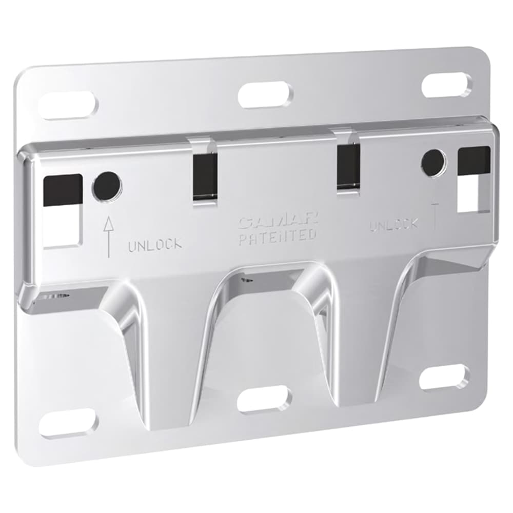 120mm x 90mm 807 Anti-Drop Wall Plate, Steel (20/Box)