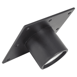 2-3/8" Diameter Decorative Foot, Stainless Steel