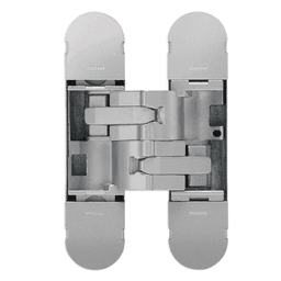 1230 Invisible 180° Opening Hinge, Nickel-Plated