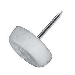1/2" Standard Nail Glide, White