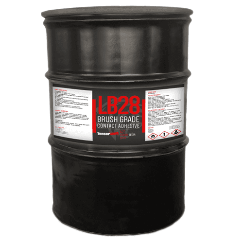 Tensorbond LB25 High Temperature Flammable Spray Contact Adhesive,Red, 54 Drum Drum