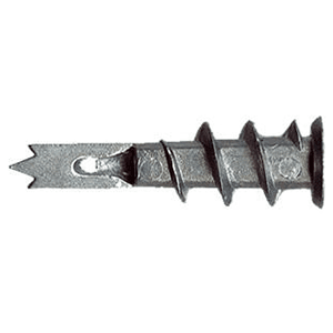 Drywall Anchor, Zinc, Pack of Hundred