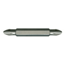 #2 x 3" Phillips/Phillips Drive Double Ended Reduced Power Bit (5/Pack)