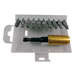 11-Piece Quickbit Insert Kit with Super Magnetic Bit Holder