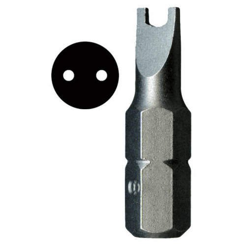 #6 x 1" Spanner Drive Insert Bit (5/Pack)
