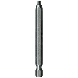 #1 x 4" Square Drive 2-Piece Power Bit (10/Pack)