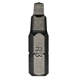 #3 x 1" Square Drive 2-Piece Insert Bit (10/Pack)