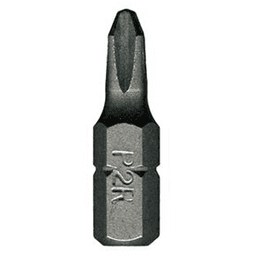 #2 x 1" Phillips Drive Reduced Insert Bit (100/Pack)