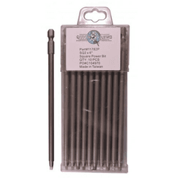 #2 x 6" Square Drive Power Bit (10/Box)
