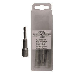 2-9/16" Magnetic Nut Setter, 7/16" Shank (3/Box)