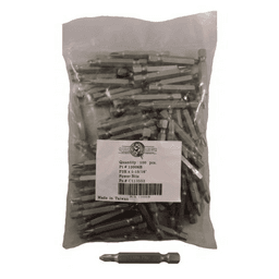 #2 x 1-15/16" Phillips Drive Reduced Power Bit (100/Pack)