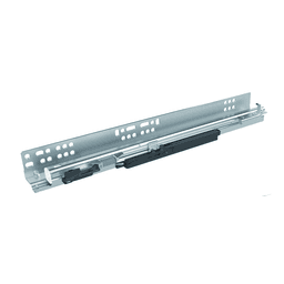 18"Quadro 4D V6 IW21 Left-Hand Undermount Drawer Slide for 5/8" Material, 100lb Capacity Full Extension with Silent System Soft-Closing