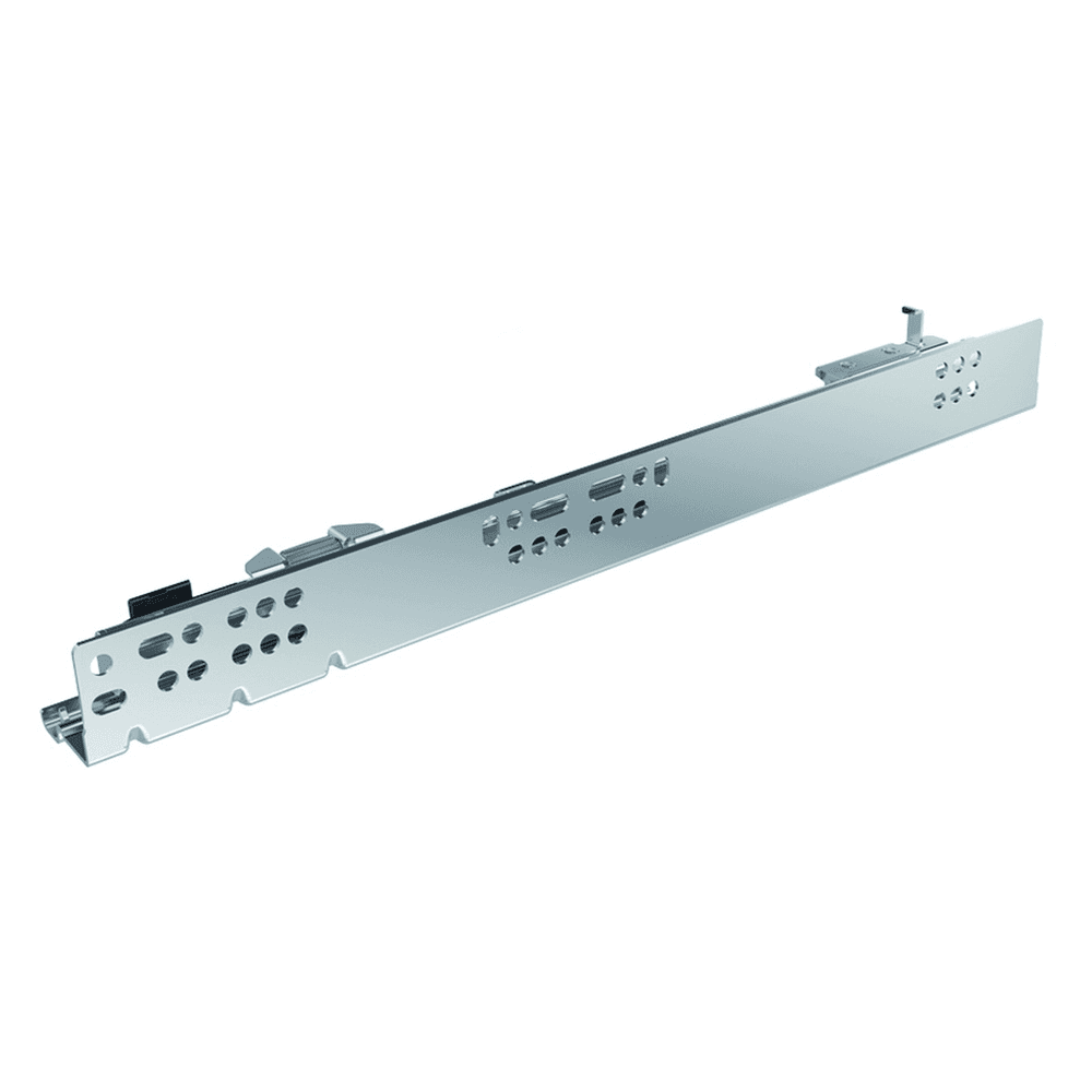18"Quadro 4D V6 IW21 Right-Hand Undermount Drawer Slide for 5/8" Material, 100lb Capacity Full Extension with Silent System Soft-Closing