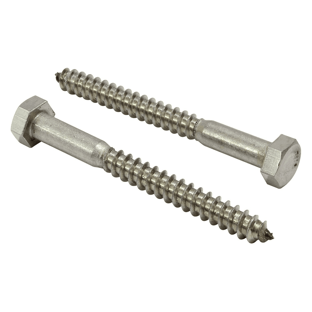 3/8-16" x 3/4" Hex Head Bolt, Zinc, Bag of 100