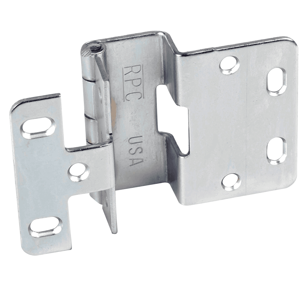 374 Five Knuckle Institutional 270° Opening Door Hinge, Overlay, Powder Chrome