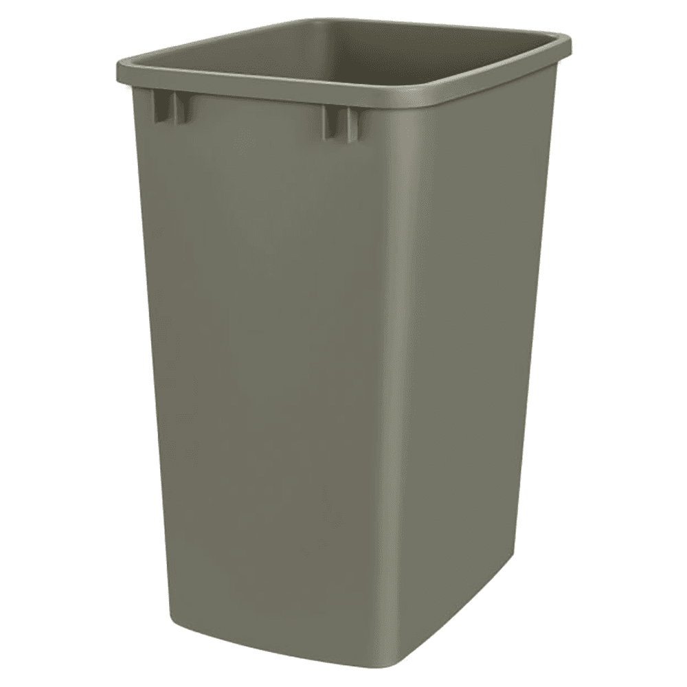 RV Single 35 QT Replacement Waste Container, Champagne