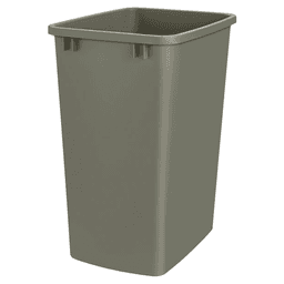 RV Single 35 QT Replacement Waste Container, Champagne