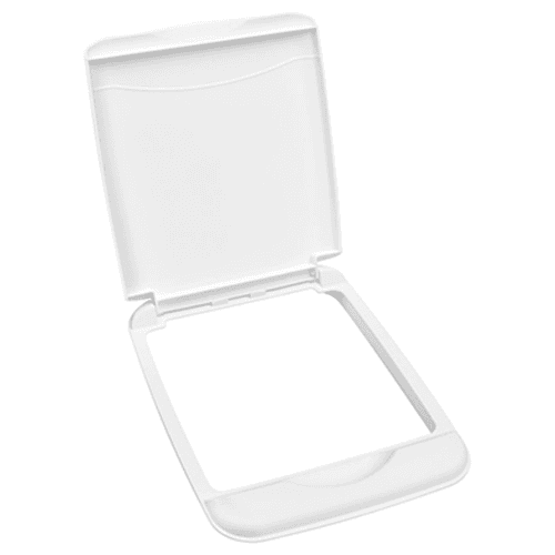 35 QT Waste Container Lid, Champagne