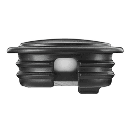 Infinex Plastic Recessed End Cap Set, Black