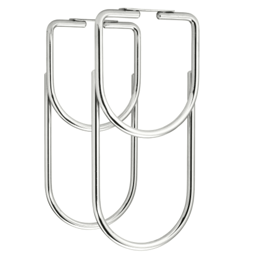 4-1/4" Double Bottle Rack, Chrome