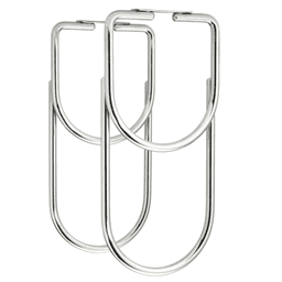 4-1/4" Double Bottle Rack, Chrome