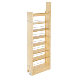 8" x 58-1/4" Pullout Pantry with Soft-Closing, Wood