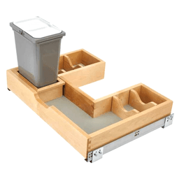 25-5/8" U-Vanity Pullout Organizer with BLUMOTION Soft-Closing, Wood