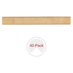 16-7/8" 4PILU Wood Pilaster System, Light Brown (40/Box)