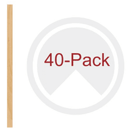 19-5/8" x 7/8" 4PILU Wood Pilaster System, Light Brown (40/Box)
