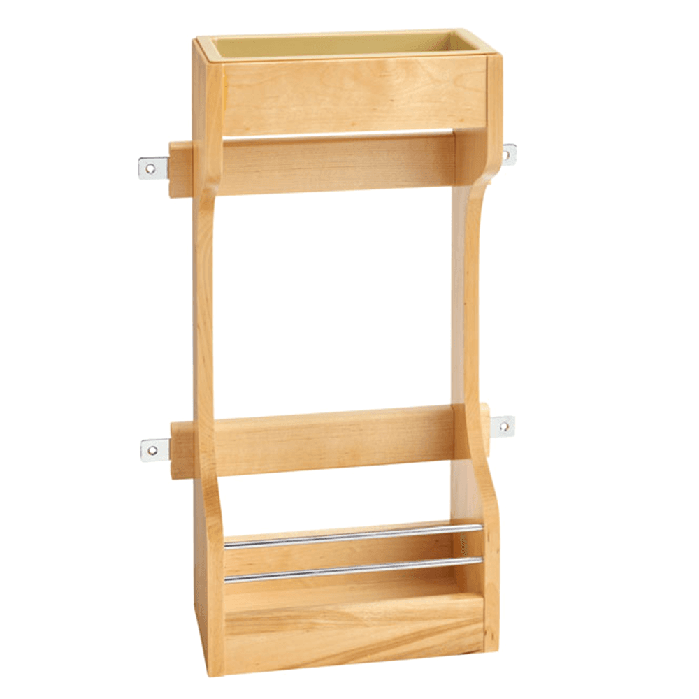 10-1/2" 2-Tier Classic Sink Base Door Storage Organizer