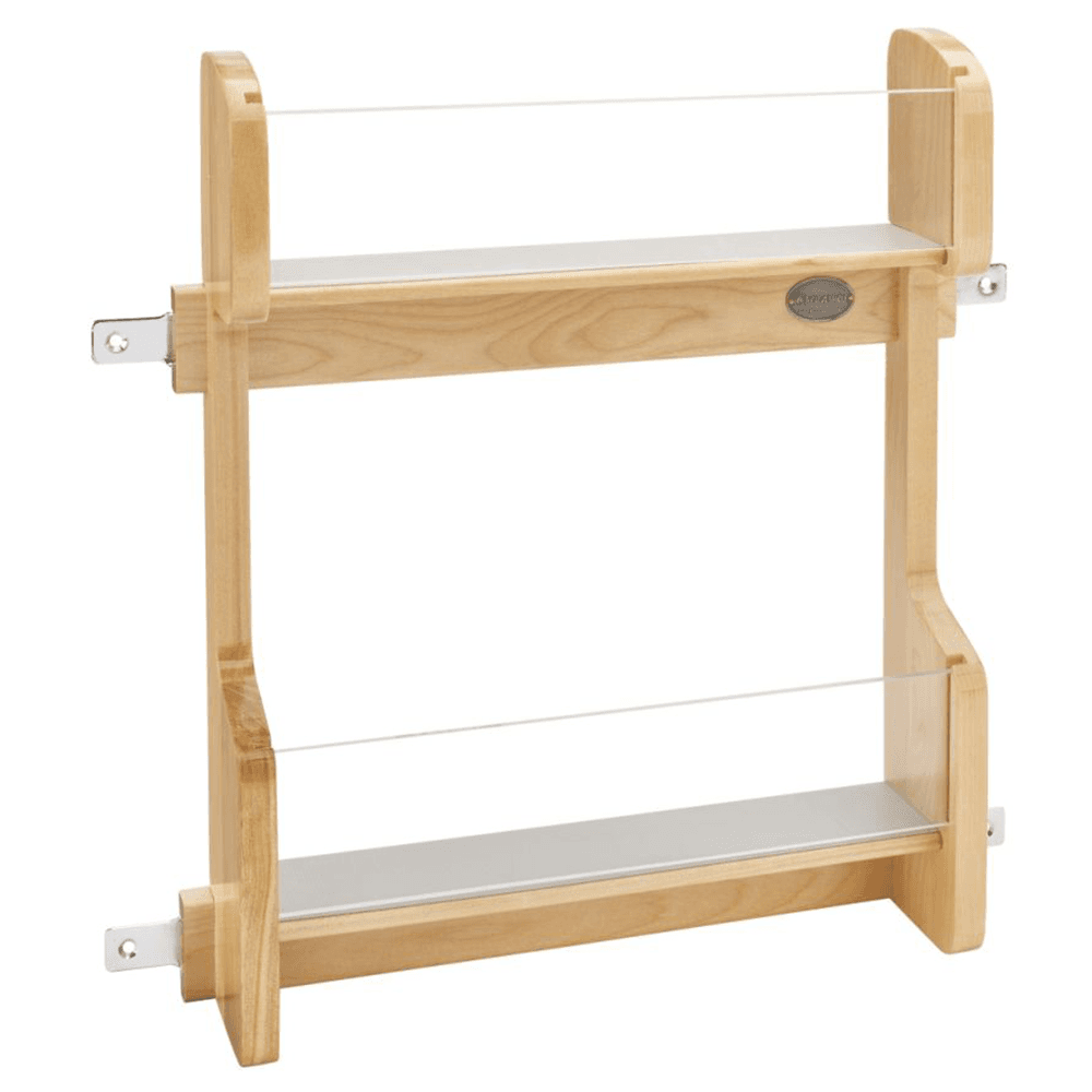 18-3/4" 2-Tier Vanity Door-Mount Storage Rack