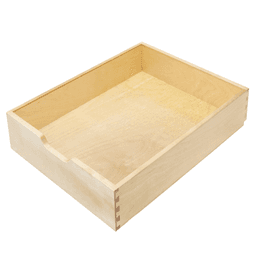 17" 1-Tier Wood Pullout Drawer, Glossy