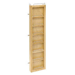 51-1/4" High 5 Tray Swing Out Single Pantry Door Unit with Hardware