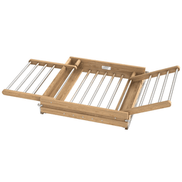 21" Drying Rack Drawer with BLUM Soft-Close Slide, Clear Polyurethane