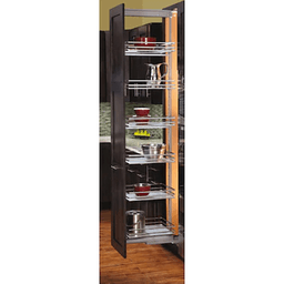 8-7/8" 3-Shelf Pull-Out Pantry, Glass