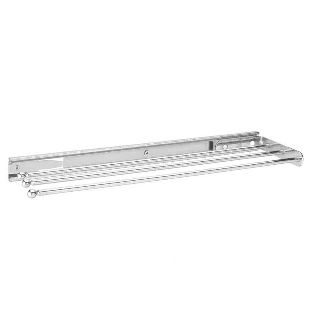 Towel Bar with 3 Prong, Chrome